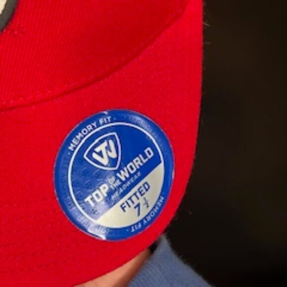 Men's University of Utah Fitted hat, 7-1/2 - Picture 5 of 5